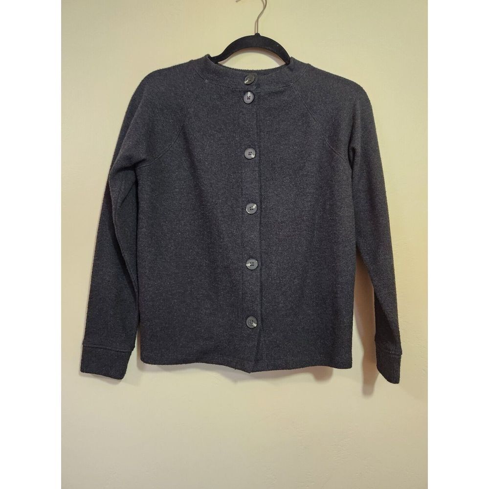 Madewell Grey Sweater Size‎ XXS With Back Buttons - Picture 2 of 4